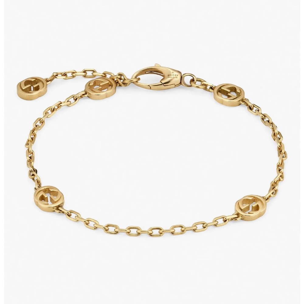 Gucci Running G 18k Gold Bracelet